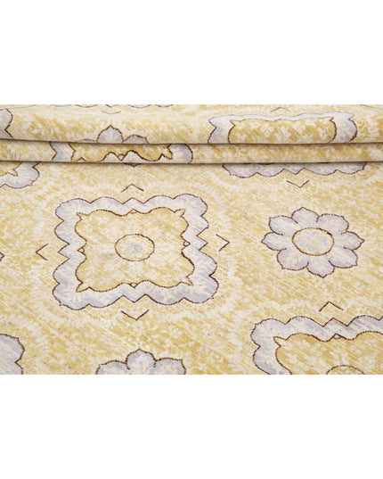 Artemix 8' 0" X 9' 6" Hand Knotted Wool Rug 8' 0" X 9' 6" (244 X 290) / Gold / Wool