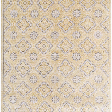 Artemix 8' 0" X 9' 6" Hand Knotted Wool Rug 8' 0" X 9' 6" (244 X 290) / Gold / Wool