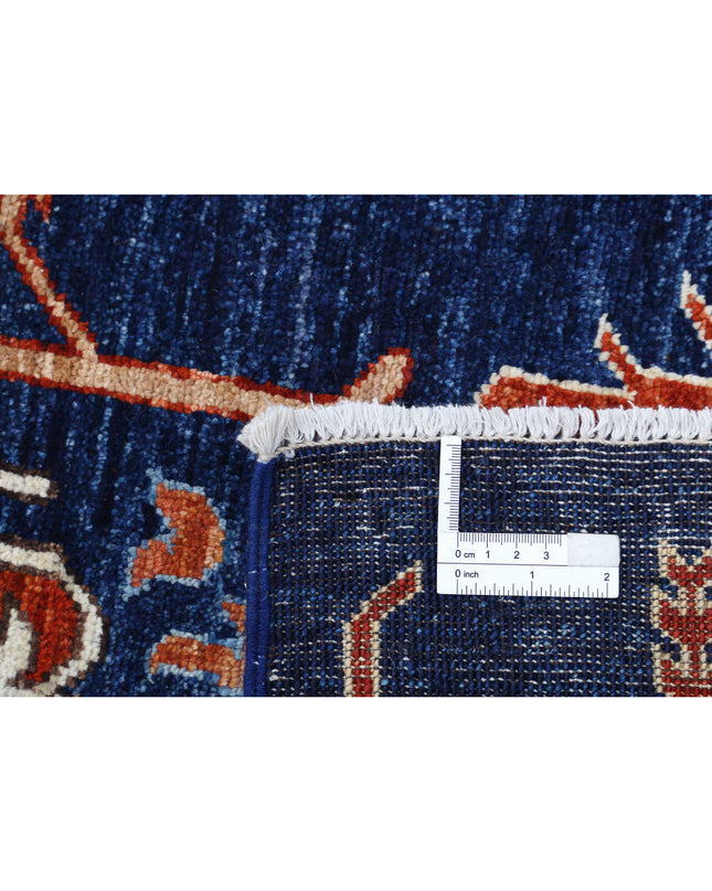 Artemix 9' 1" X 15' 8" Hand Knotted Wool Rug 9' 1" X 15' 8" (277 X 478) / Blue / Wool