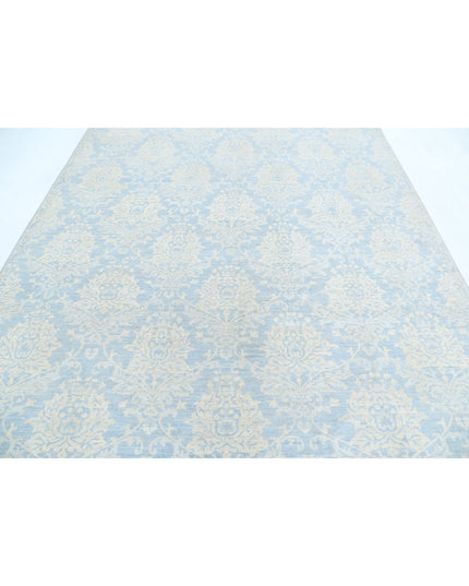 Artemix 7' 9" X 10' 0" Hand Knotted Wool Rug 7' 9" X 10' 0" (236 X 305) / Grey / Wool