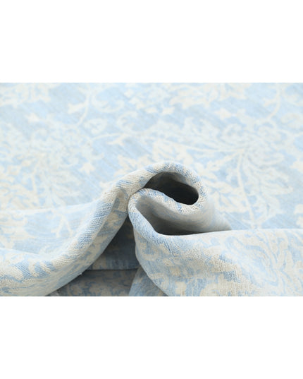 Artemix 7' 9" X 10' 0" Hand Knotted Wool Rug 7' 9" X 10' 0" (236 X 305) / Grey / Wool