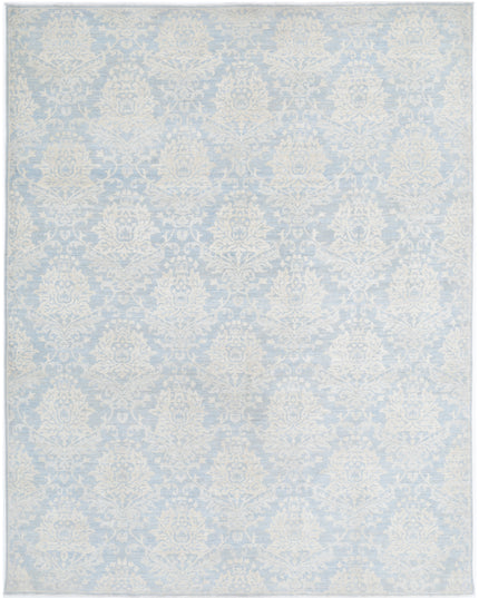 Artemix 7' 9" X 10' 0" Hand Knotted Wool Rug 7' 9" X 10' 0" (236 X 305) / Grey / Wool