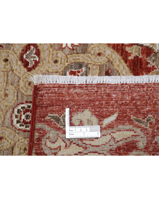 Artemix 8' 9" X 12' 0" Hand Knotted Wool Rug 8' 9" X 12' 0" (267 X 366) / Rust / Wool