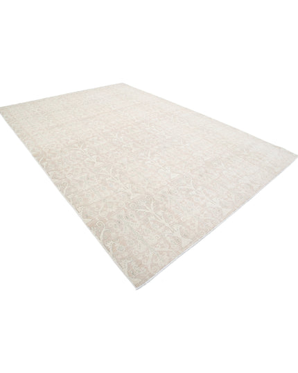 Artemix 8' 7" X 12' 2" Hand Knotted Wool Rug 8' 7" X 12' 2" (262 X 371) / Taupe / Wool