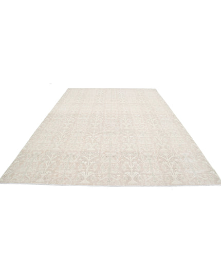 Artemix 8' 7" X 12' 2" Hand Knotted Wool Rug 8' 7" X 12' 2" (262 X 371) / Taupe / Wool