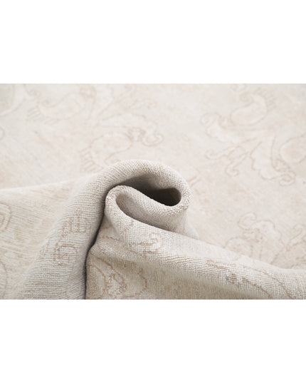 Artemix 11' 0" X 14' 9" Hand Knotted Wool Rug 11' 0" X 14' 9" (335 X 450) / Ivory / Wool