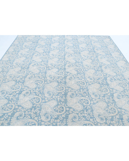 Artemix 8' 3" X 9' 9" Hand Knotted Wool Rug 8' 3" X 9' 9" (251 X 297) / Grey / Wool