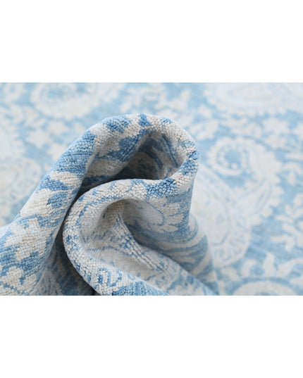 Artemix 8' 3" X 9' 9" Hand Knotted Wool Rug 8' 3" X 9' 9" (251 X 297) / Grey / Wool