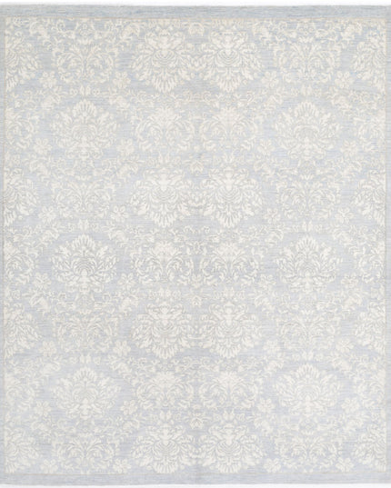 Artemix 8' 2" X 9' 8" Hand Knotted Wool Rug 8' 2" X 9' 8" (249 X 295) / Grey / Wool