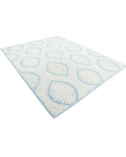 Artemix 8' 0" X 10' 0" Hand Knotted Wool Rug 8' 0" X 10' 0" (244 X 305) / Blue / Wool