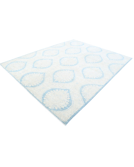 Artemix 8' 0" X 10' 0" Hand Knotted Wool Rug 8' 0" X 10' 0" (244 X 305) / Blue / Wool
