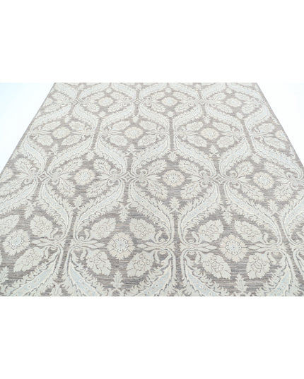 Artemix 8' 0" X 8' 11" Hand Knotted Wool Rug 8' 0" X 8' 11" (244 X 272) / Taupe / Wool