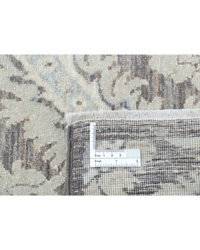 Artemix 8' 0" X 8' 11" Hand Knotted Wool Rug 8' 0" X 8' 11" (244 X 272) / Taupe / Wool
