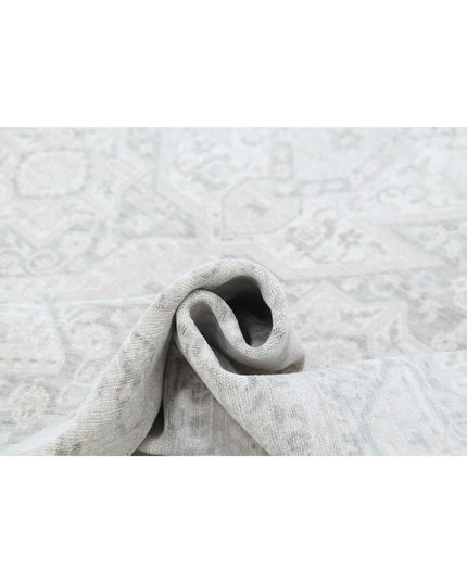 Artemix 7' 8" X 9' 11" Hand Knotted Wool Rug 7' 8" X 9' 11" (234 X 302) / Taupe / Wool