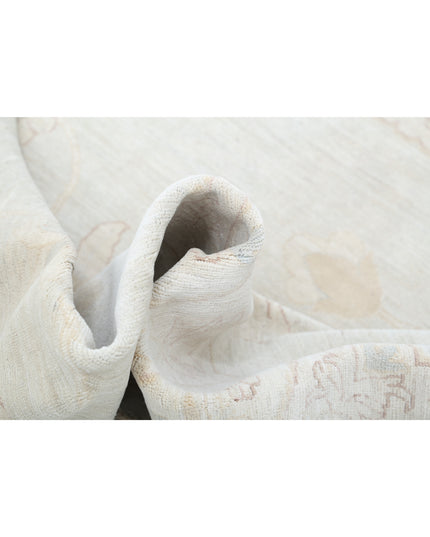 Artemix 7' 8" X 7' 9" Hand Knotted Wool Rug 7' 8" X 7' 9" (234 X 236) / Grey / Wool