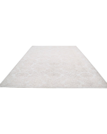 Artemix 9' 9" X 12' 10" Hand Knotted Wool Rug 9' 9" X 12' 10" (297 X 391) / Grey / Wool