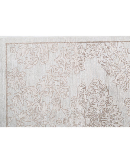 Artemix 9' 9" X 12' 10" Hand Knotted Wool Rug 9' 9" X 12' 10" (297 X 391) / Grey / Wool