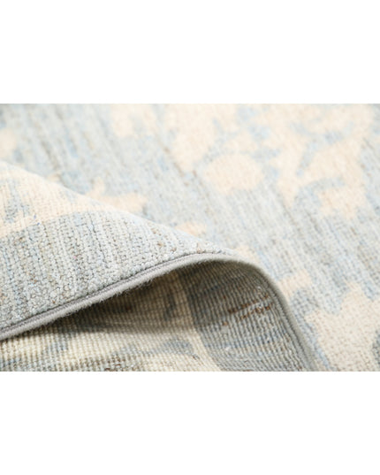 Artemix 10' 2" X 13' 2" Hand Knotted Wool Rug 10' 2" X 13' 2" (310 X 401) / Grey / Wool