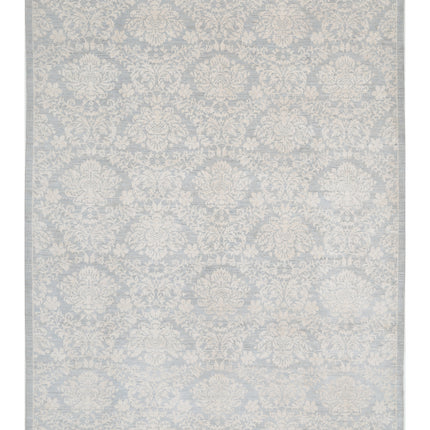 Artemix 10' 2" X 13' 2" Hand Knotted Wool Rug 10' 2" X 13' 2" (310 X 401) / Grey / Wool