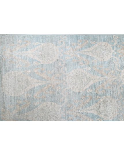 Artemix 11' 4" X 14' 2" Hand Knotted Wool Rug 11' 4" X 14' 2" (345 X 432) / Blue / Wool