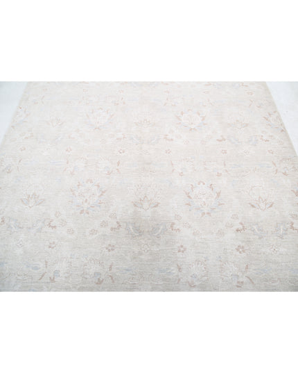 Artemix 6' 2" X 8' 0" Hand Knotted Wool Rug 6' 2" X 8' 0" (188 X 244) / Ivory / Wool