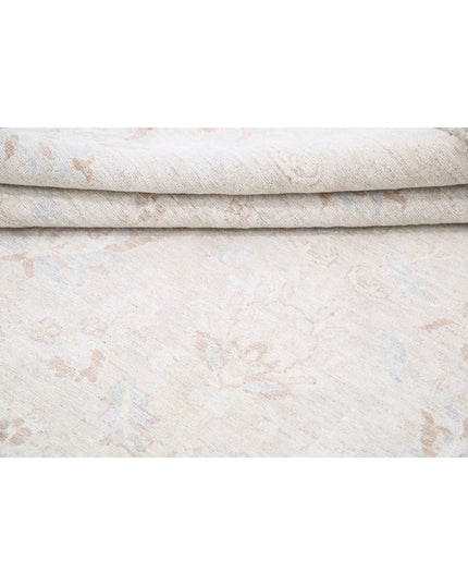 Artemix 6' 2" X 8' 0" Hand Knotted Wool Rug 6' 2" X 8' 0" (188 X 244) / Ivory / Wool