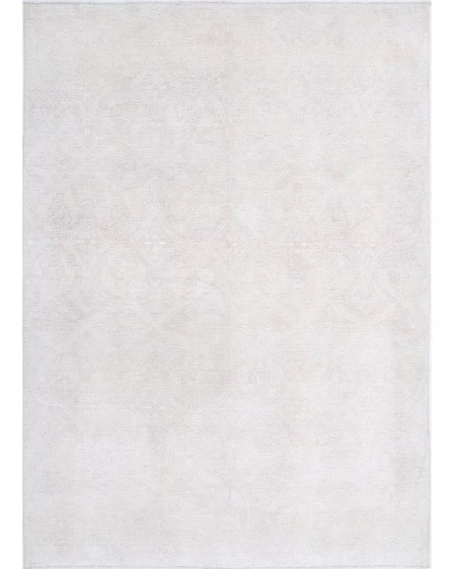 Artemix 6' 0" X 8' 6" Hand Knotted Wool Rug 6' 0" X 8' 6" (183 X 259) / Brown / Wool