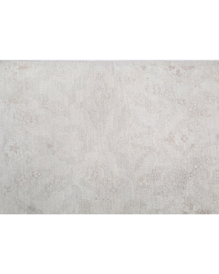 Artemix 8' 1" X 9' 9" Hand Knotted Wool Rug 8' 1" X 9' 9" (246 X 297) / Ivory / Wool