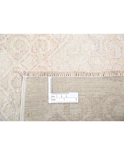 Artemix 8' 0" X 9' 4" Hand Knotted Wool Rug 8' 0" X 9' 4" (244 X 284) / Ivory / Wool