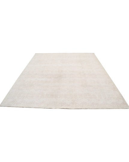 Artemix 8' 0" X 9' 4" Hand Knotted Wool Rug 8' 0" X 9' 4" (244 X 284) / Ivory / Wool