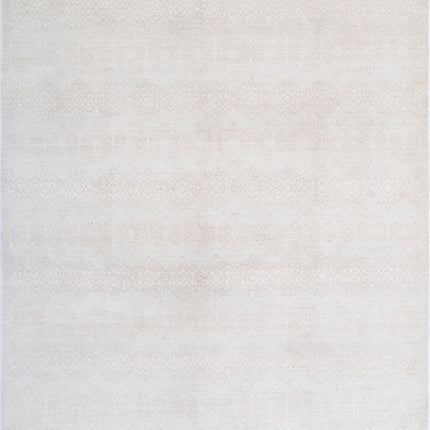 Artemix 8' 0" X 9' 4" Hand Knotted Wool Rug 8' 0" X 9' 4" (244 X 284) / Ivory / Wool