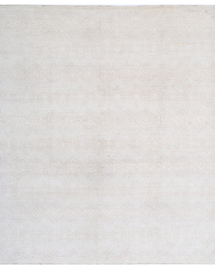 Artemix 8' 0" X 9' 4" Hand Knotted Wool Rug 8' 0" X 9' 4" (244 X 284) / Ivory / Wool