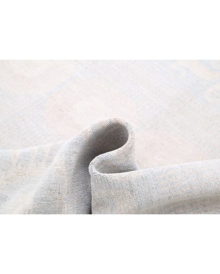 Artemix 8' 9" X 11' 3" Hand Knotted Wool Rug 8' 9" X 11' 3" (267 X 343) / Grey / Wool