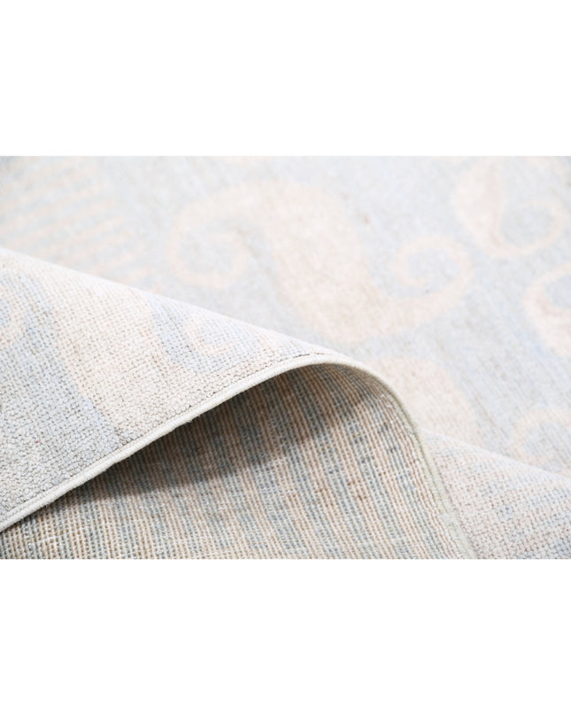 Artemix 8' 9" X 11' 3" Hand Knotted Wool Rug 8' 9" X 11' 3" (267 X 343) / Grey / Wool