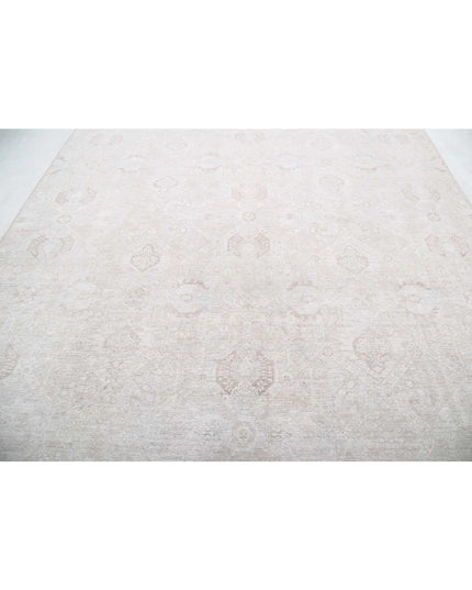 Artemix 8' 7" X 11' 4" Hand Knotted Wool Rug 8' 7" X 11' 4" (262 X 345) / Taupe / Wool