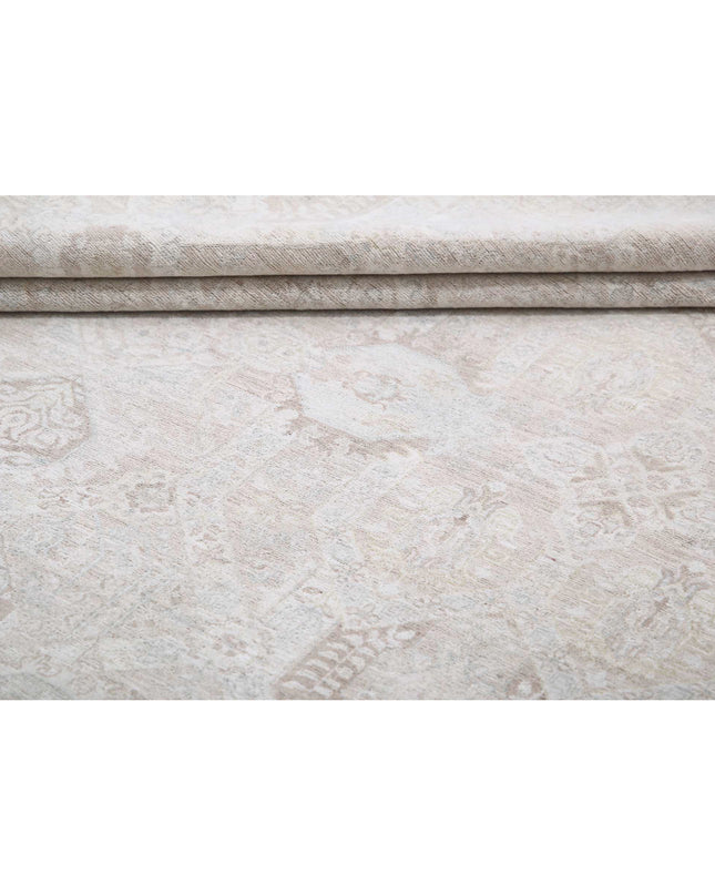 Artemix 8' 7" X 11' 4" Hand Knotted Wool Rug 8' 7" X 11' 4" (262 X 345) / Taupe / Wool