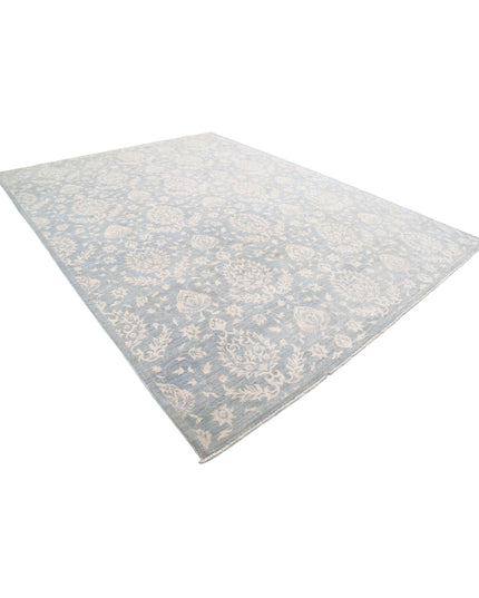 Artemix 9' 0" X 11' 11" Hand Knotted Wool Rug 9' 0" X 11' 11" (274 X 363) / Blue / Wool
