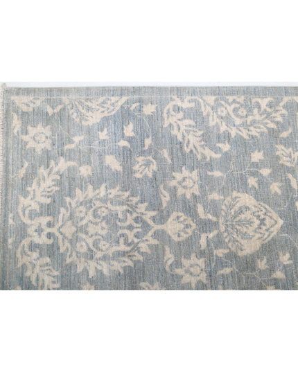 Artemix 9' 0" X 11' 11" Hand Knotted Wool Rug 9' 0" X 11' 11" (274 X 363) / Blue / Wool