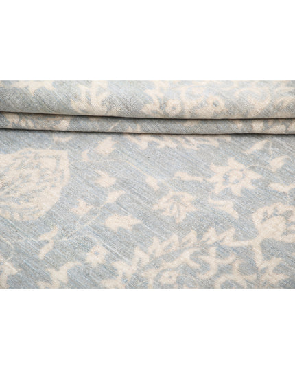 Artemix 9' 0" X 11' 11" Hand Knotted Wool Rug 9' 0" X 11' 11" (274 X 363) / Blue / Wool