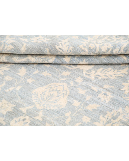 Artemix 8' 11" X 11' 6" Hand Knotted Wool Rug 8' 11" X 11' 6" (272 X 351) / Grey / Wool