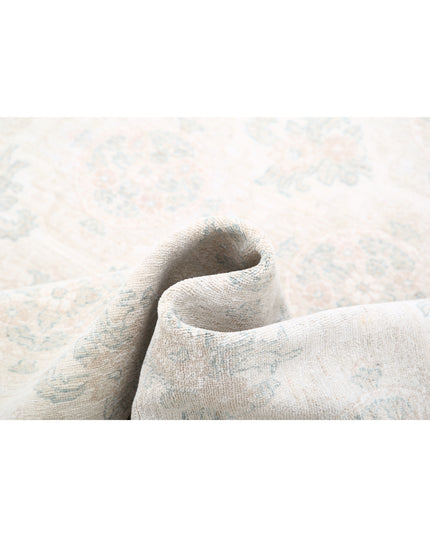 Artemix 9' 1" X 12' 3" Hand Knotted Wool Rug 9' 1" X 12' 3" (277 X 373) / Ivory / Wool
