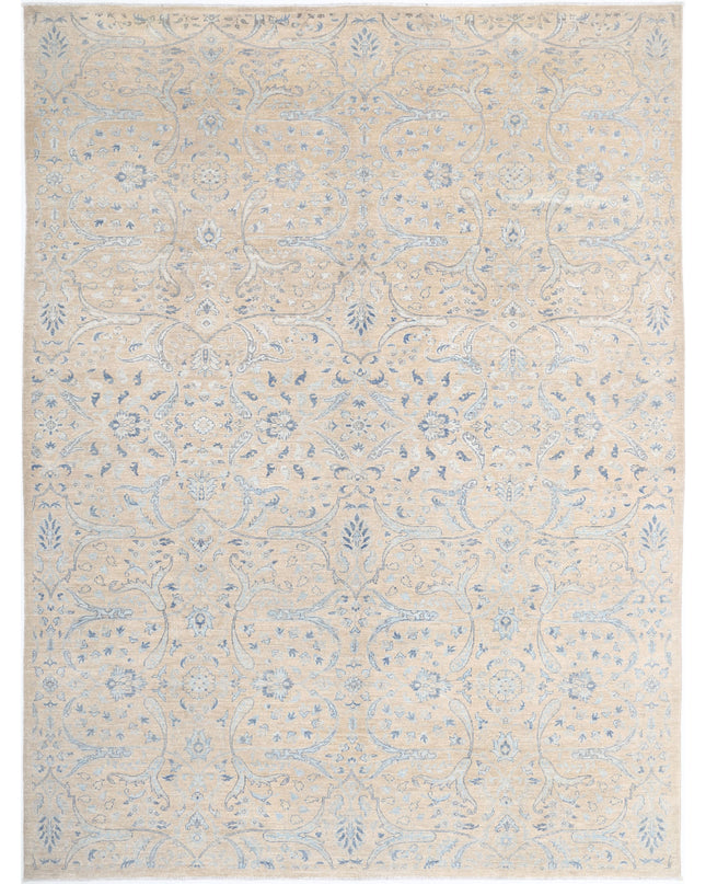 Artemix 8' 11" X 12' 1" Hand Knotted Wool Rug 8' 11" X 12' 1" (272 X 368) / Taupe / Wool