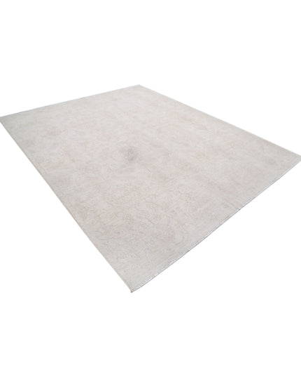 Artemix 7' 11" X 9' 5" Hand Knotted Wool Rug 7' 11" X 9' 5" (241 X 287) / Ivory / Wool
