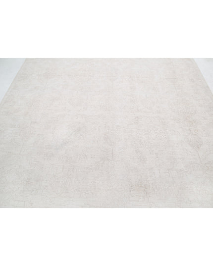 Artemix 7' 11" X 9' 5" Hand Knotted Wool Rug 7' 11" X 9' 5" (241 X 287) / Ivory / Wool