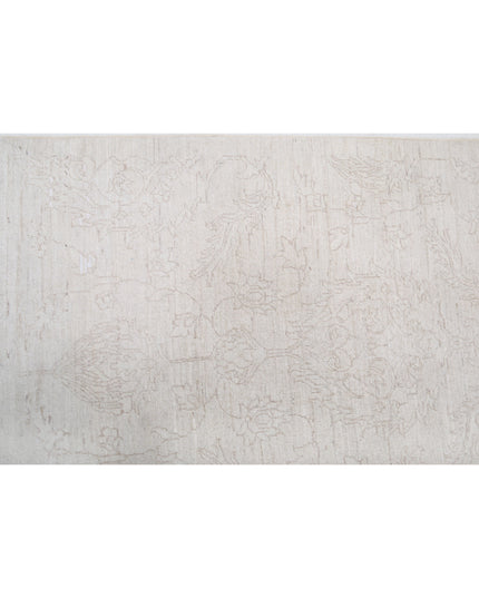 Artemix 7' 11" X 9' 5" Hand Knotted Wool Rug 7' 11" X 9' 5" (241 X 287) / Ivory / Wool