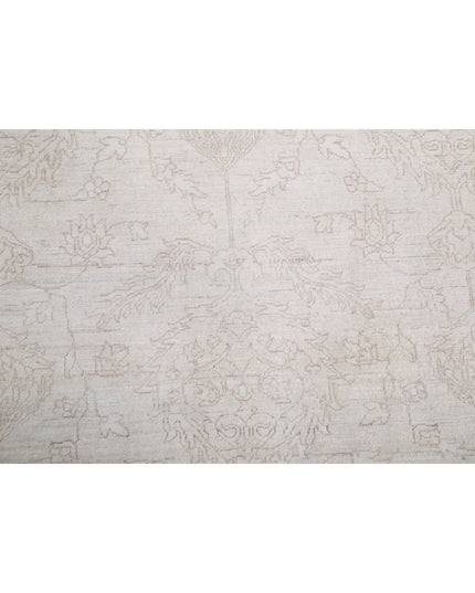Artemix 7' 11" X 9' 5" Hand Knotted Wool Rug 7' 11" X 9' 5" (241 X 287) / Ivory / Wool