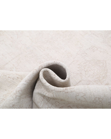 Artemix 7' 11" X 9' 5" Hand Knotted Wool Rug 7' 11" X 9' 5" (241 X 287) / Ivory / Wool