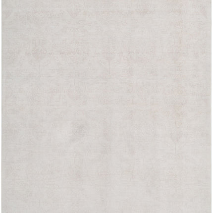 Artemix 7' 11" X 9' 5" Hand Knotted Wool Rug 7' 11" X 9' 5" (241 X 287) / Ivory / Wool