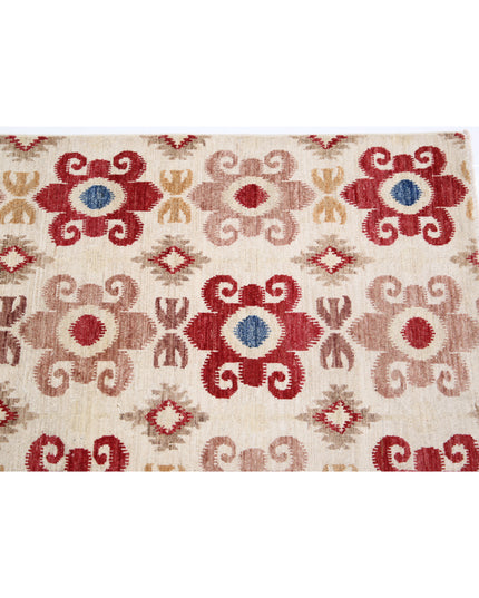 Artemix 8' 9" X 11' 3" Hand Knotted Wool Rug 8' 9" X 11' 3" (267 X 343) / Ivory / Wool