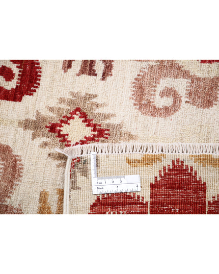 Artemix 8' 9" X 11' 3" Hand Knotted Wool Rug 8' 9" X 11' 3" (267 X 343) / Ivory / Wool